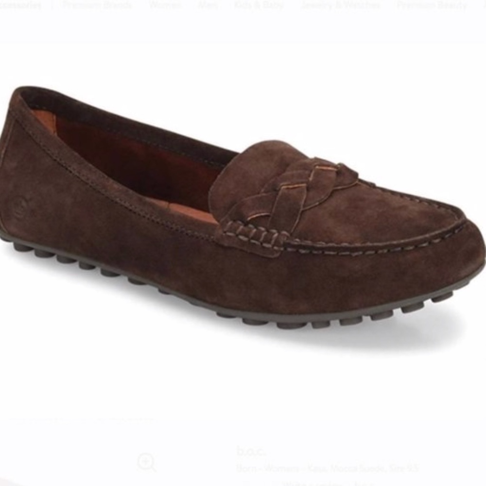 Suede Loafers